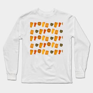 Beer Pattern Long Sleeve T-Shirt